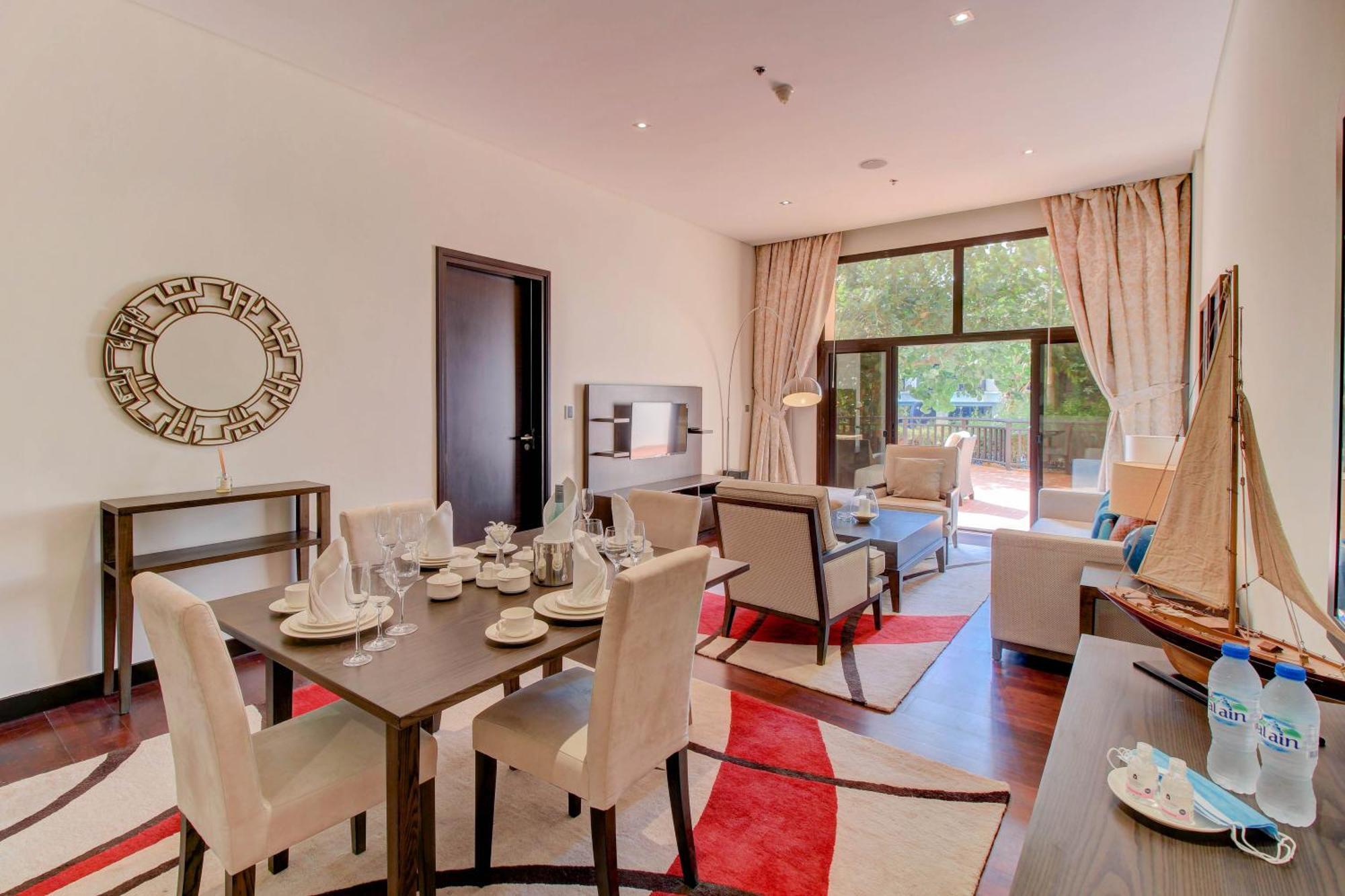 Luxe Getaways Royal Amwaj Palm Jumeirah Resort Apartment Holiday Home 두바이 객실 사진