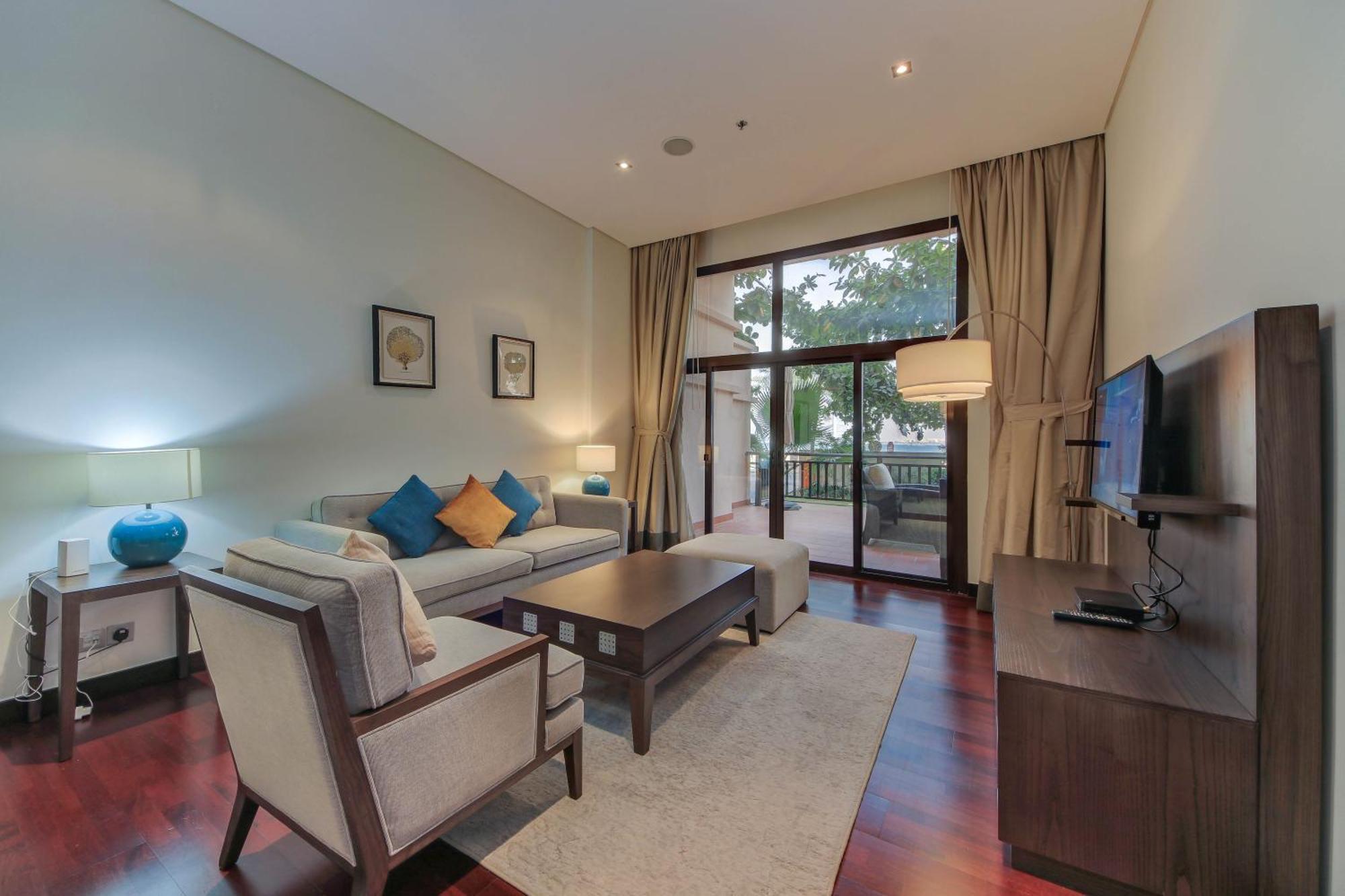 Luxe Getaways Royal Amwaj Palm Jumeirah Resort Apartment Holiday Home 두바이 객실 사진