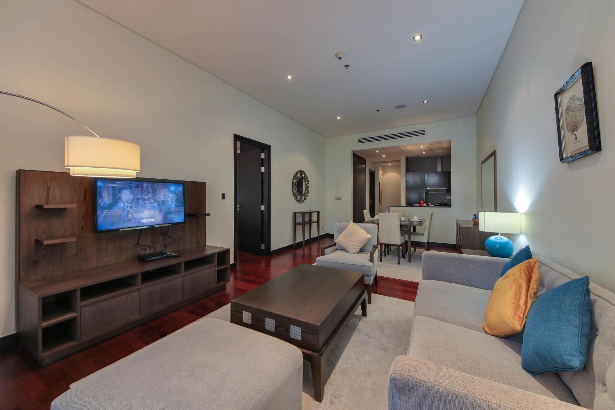 Luxe Getaways Royal Amwaj Palm Jumeirah Resort Apartment Holiday Home 두바이 객실 사진