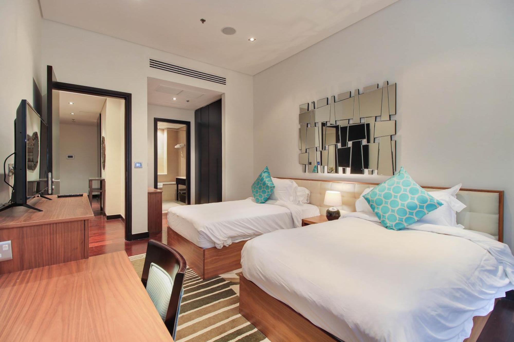 Luxe Getaways Royal Amwaj Palm Jumeirah Resort Apartment Holiday Home 두바이 외부 사진