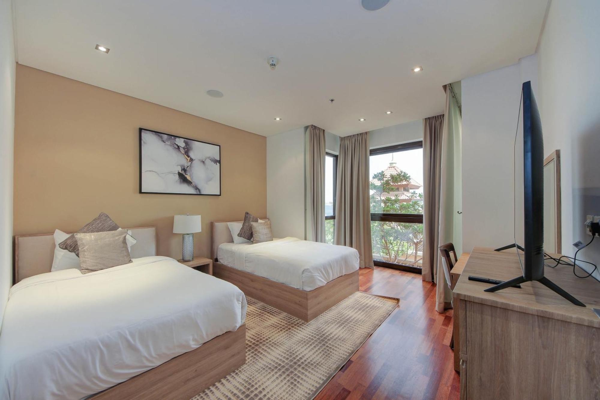 Luxe Getaways Royal Amwaj Palm Jumeirah Resort Apartment Holiday Home 두바이 외부 사진