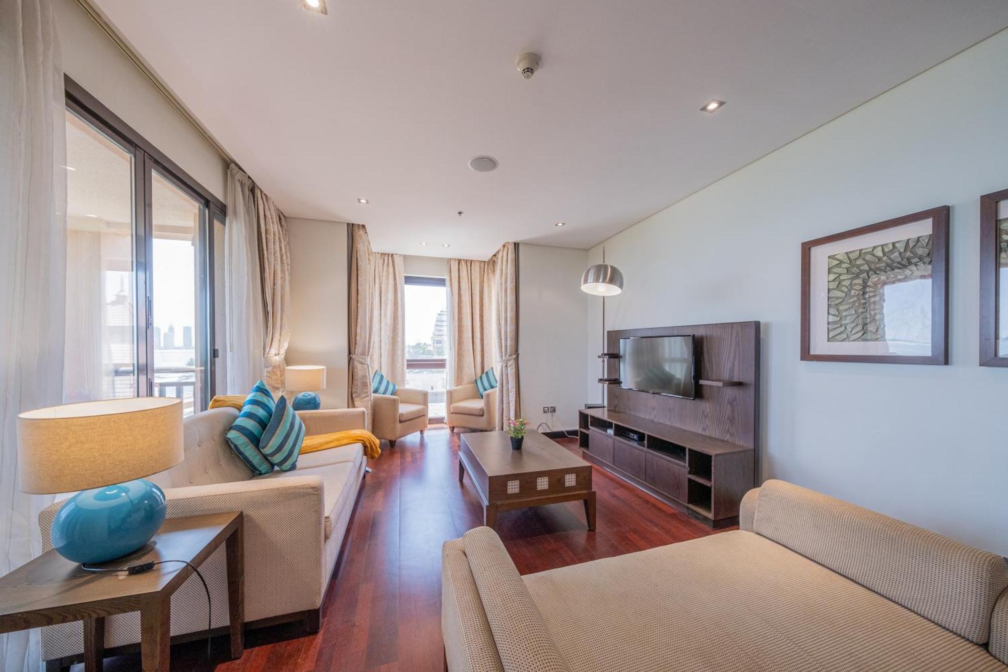 Luxe Getaways Royal Amwaj Palm Jumeirah Resort Apartment Holiday Home 두바이 외부 사진