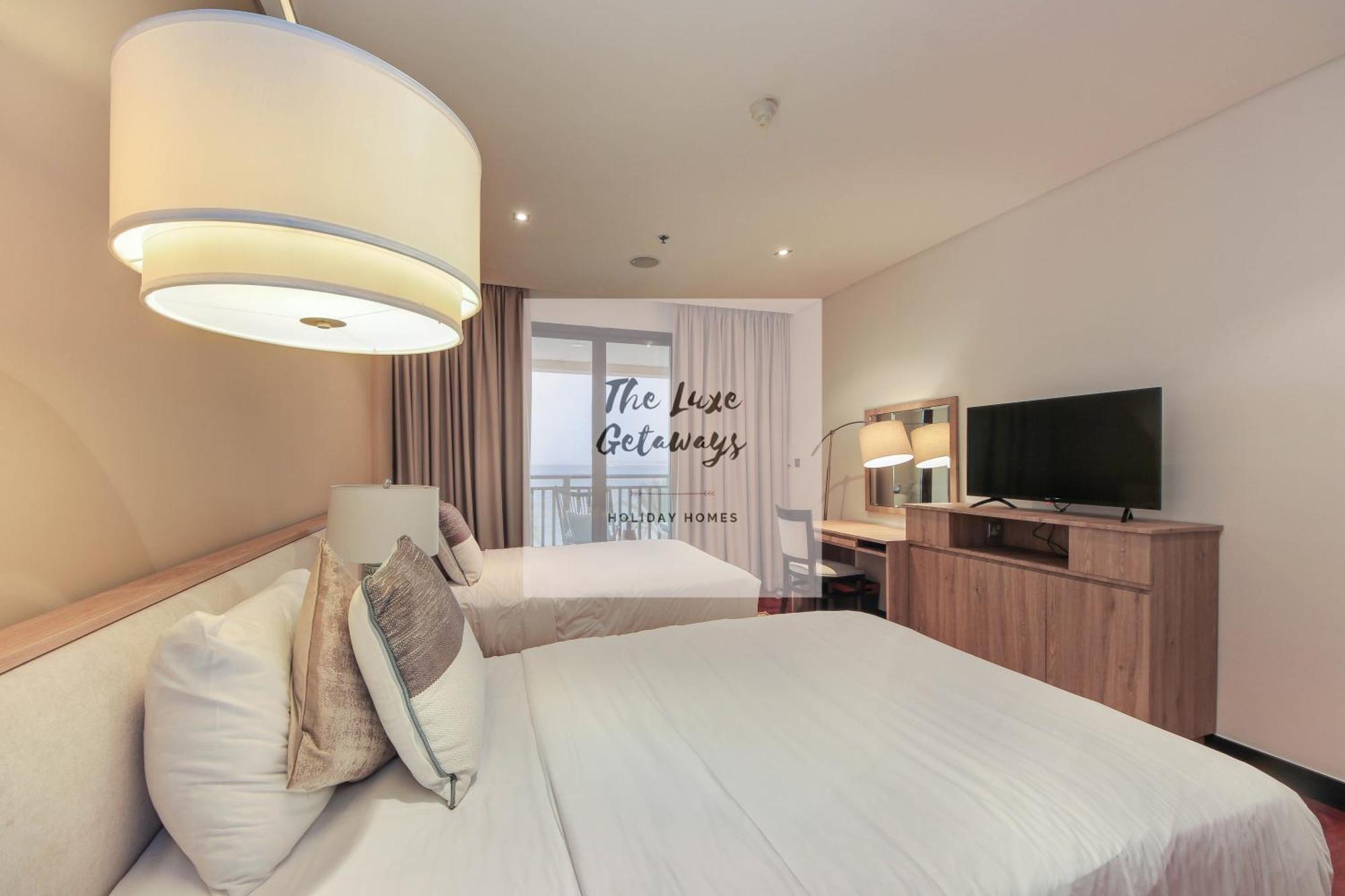 Luxe Getaways Royal Amwaj Palm Jumeirah Resort Apartment Holiday Home 두바이 외부 사진