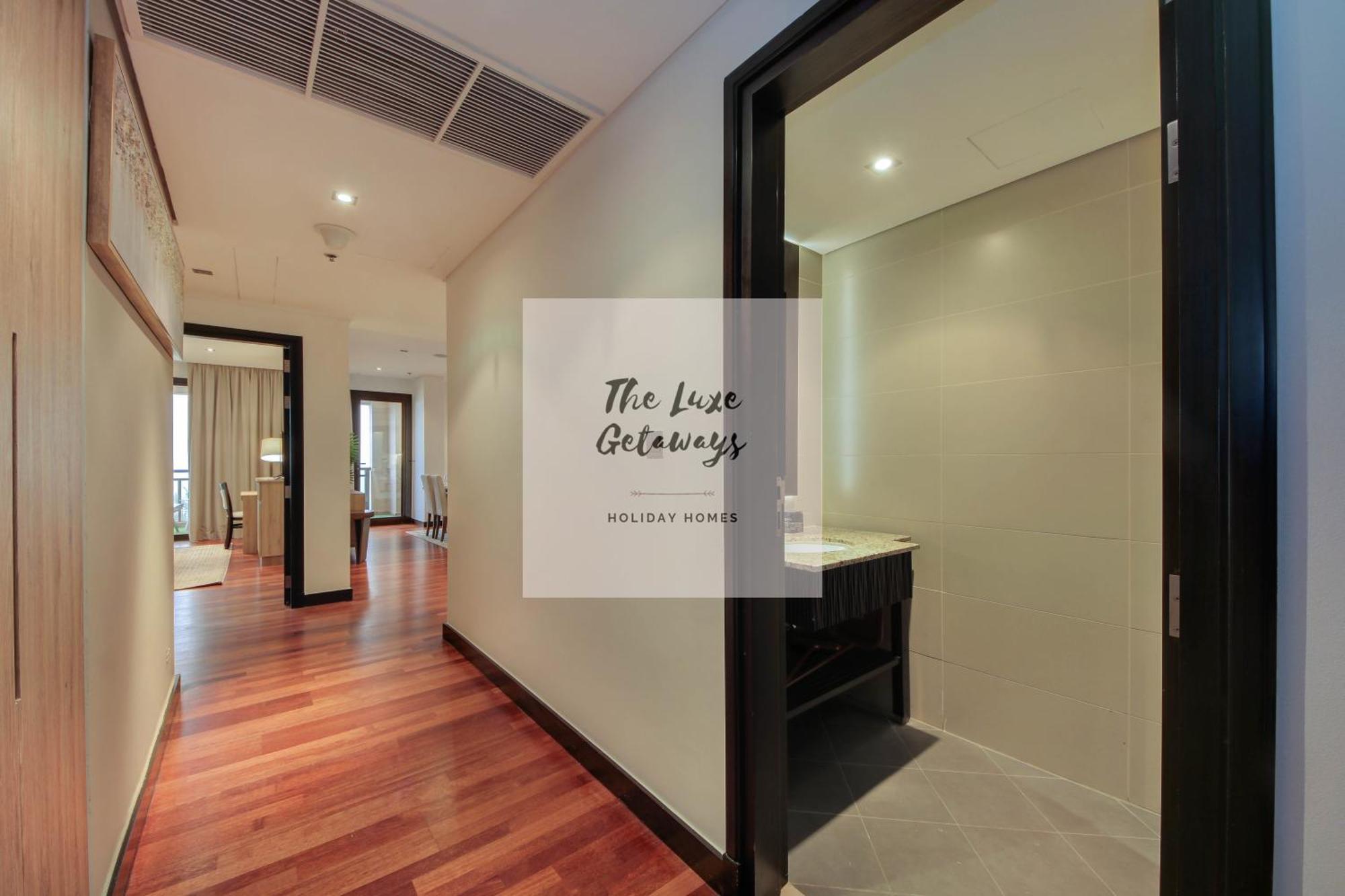 Luxe Getaways Royal Amwaj Palm Jumeirah Resort Apartment Holiday Home 두바이 외부 사진